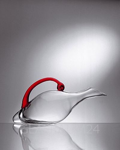Picture of 725.16, Eisch Duck Decanter Red Handle