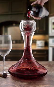 Show details for Wine Scent and Flavour Enhancer Decanter Set Picture of Wine Scent and Flavour Enhancer Decanter Set