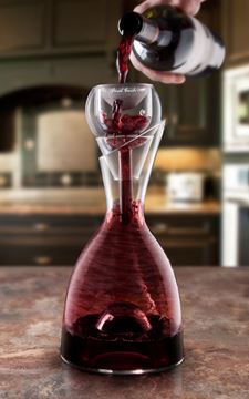 Show details for Wine Scent and Flavour Enhancer Decanter Set Picture of Wine Scent and Flavour Enhancer Decanter Set