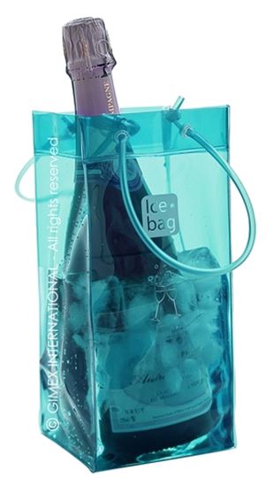 blue ice bag