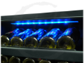 Picture of 142-Bottle Dual-Zone Wine Cooler with Seamless Glass Door and Stainless Trim