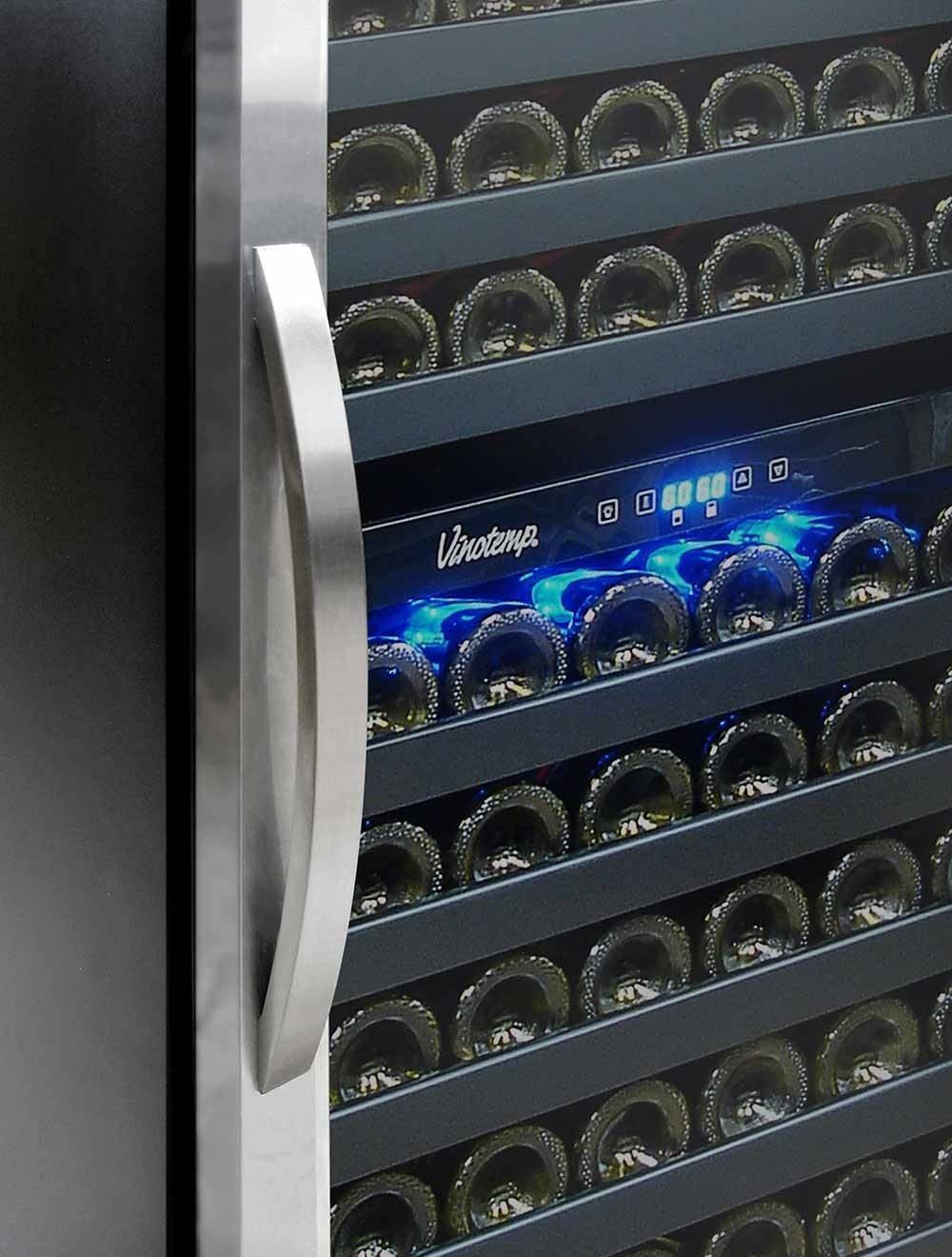 155 Bottle Dual Zone Wine Cooler Wine Cave