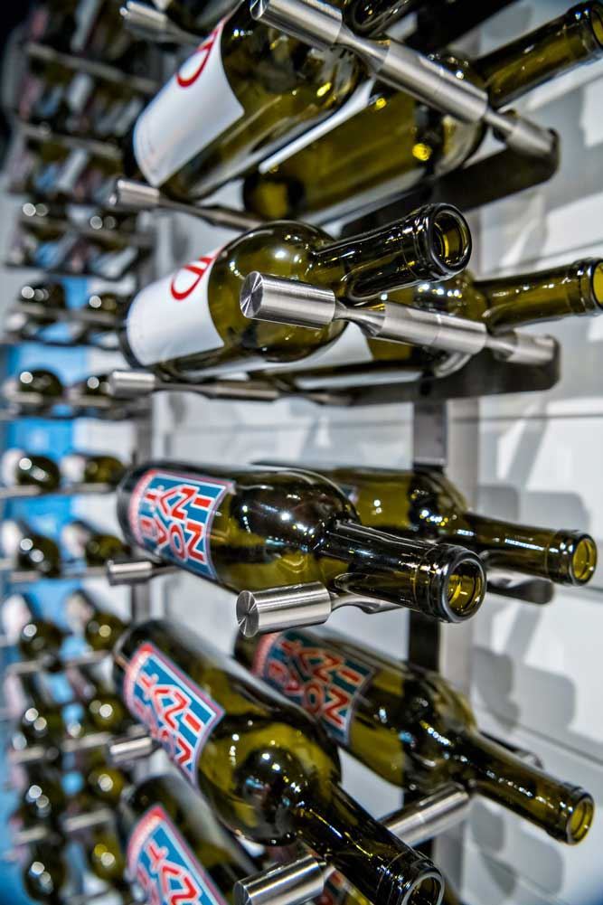 Vino Series Post (floating wine rack system component) Wine Cave