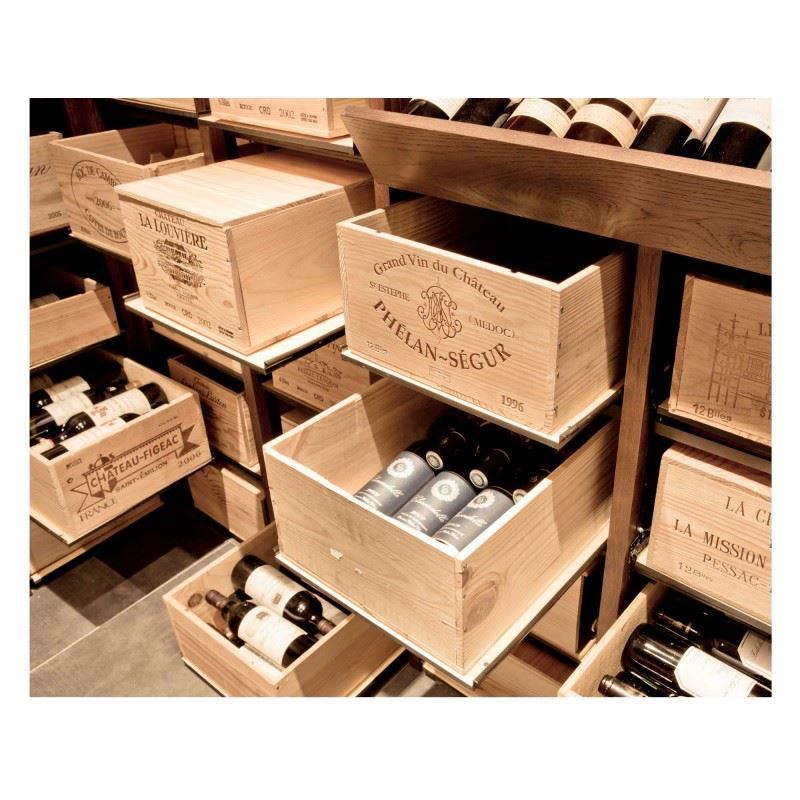Modulorack Wine Cellar storage system for your wine cases Wine Cave