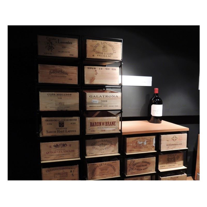 Modulorack Wine Cellar storage system for your wine cases Wine Cave