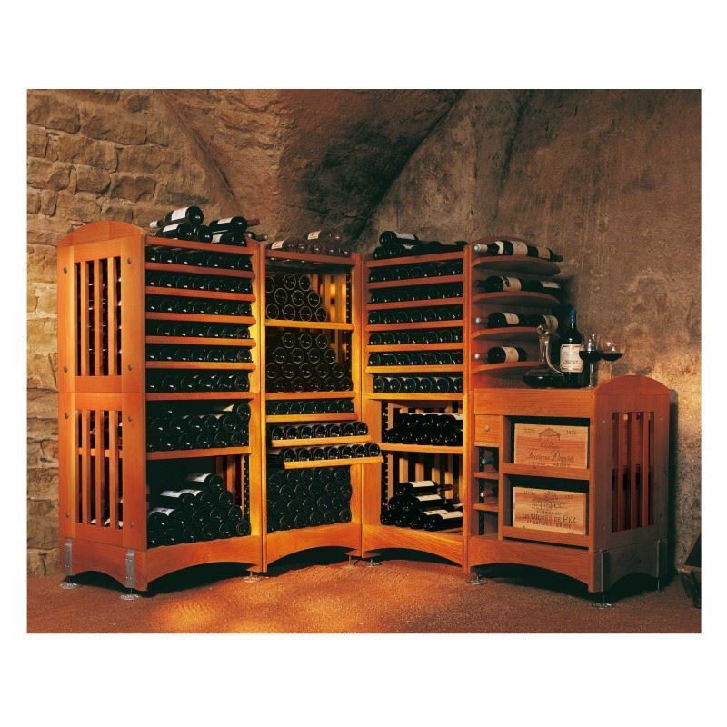 EuroCave, Modulotheque Wine Cellar modular storage concept in solid
