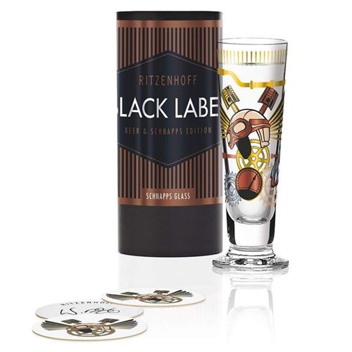 Picture of Shnapps Black Label Glass Ritzenhoff -1060246