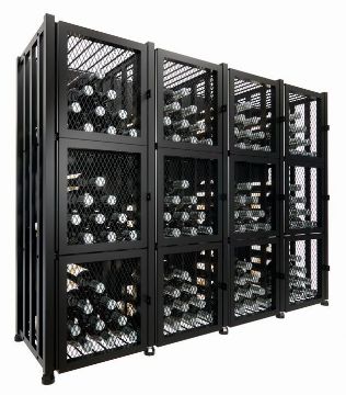 Picture of Case & Crate 3 Locker Short | 48 bottle-192 bottle wine storage kit