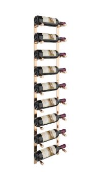 Show details for 9 bottles, Vino Pins Flex Wall Mounted Metal Wine Rack system Picture of 9 bottles, Vino Pins Flex Wall Mounted Metal Wine Rack system