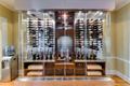 Picture of 6- Bottle, W Series 1′ Wall Mounted Metal Wine Rack