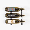 Picture of 6- Bottle, W Series 1′ Wall Mounted Metal Wine Rack
