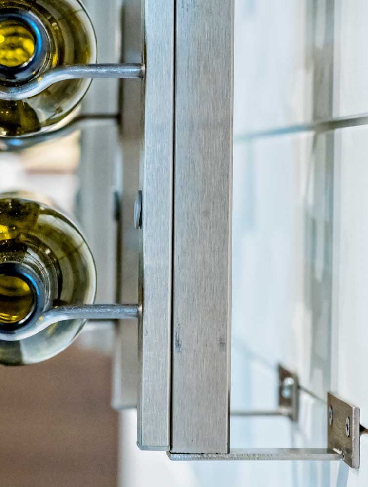 W Series Wine Rack Frame 2inch Standoff Bracket Wine Cave