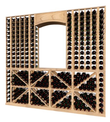 Picture of WEBKIT 2, 304-Bottle, Classic LVG Collection Wine Rack