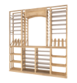 Picture of WEBKIT 3,  160-Bottle, Classic LVG Collection Wine Rack