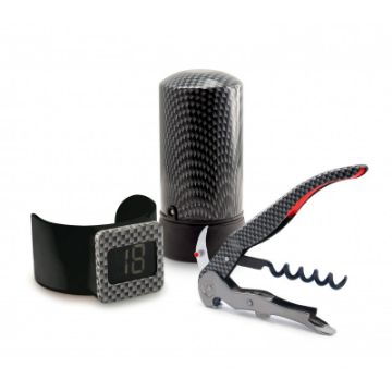 Show details for Monza Set Corkscrew/ Thermometer/ Pomp Picture of Monza Set Corkscrew/ Thermometer/ Pomp