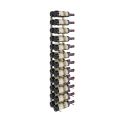 Picture of 24 Bottles, W Series 4′ Wall Mounted Metal Wine Rack