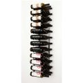 Picture of 36 Bottle, W Series 4′ Wall Mounted Metal Wine Rack