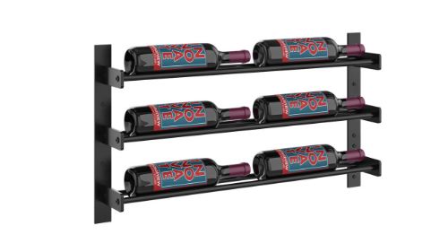 Picture of Evolution Wine Wall 15 2C (wall mounted metal wine rack)