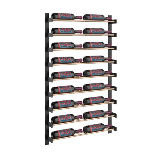 Picture of Evolution Wine Wall 45 2C (wall mounted metal wine rack)