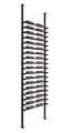 Picture of 36 - 108 Bottles Evolution Single Sided Wine Wall Post Kit 10 2C (floor-to-ceiling wine rack system)