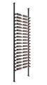 Picture of 36 - 108 Bottles Evolution Single Sided Wine Wall Post Kit 10 2C (floor-to-ceiling wine rack system)
