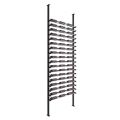 Picture of 54 -162 Bottles Evolution Single Sided Wine Wall Post Kit 10 3C (floor-to-ceiling wine rack system)