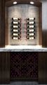 Picture of Helix Dual 20 (minimalist wall mounted metal wine rack kit)