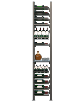 Show details for WEBKIT 13 - 38 Bottles, Modular metal wine rack- Frontenac Picture of WEBKIT 13 - 38 Bottles, Modular metal wine rack- Frontenac