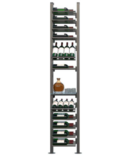 Picture of WEBKIT 13 - 38 Bottles, Modular metal wine rack- Frontenac