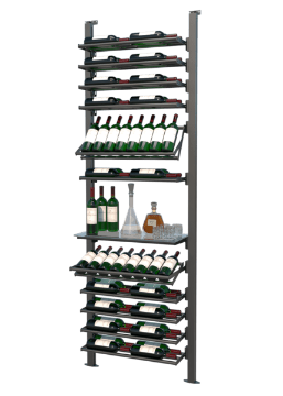 Show details for WEBKIT 13 - 76 Bottles, Modular metal wine rack- Frontenac  Picture of WEBKIT 13 - 76 Bottles, Modular metal wine rack- Frontenac