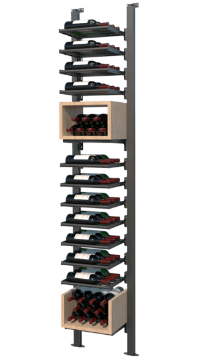 Show details for WEBKIT 14 - 52 Bottles, Modular metal wine rack- Frontenac  Picture of WEBKIT 14 - 52 Bottles, Modular metal wine rack- Frontenac