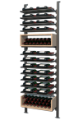 Picture of WEBKIT 14 - 105 Bottles, Modular metal wine rack- Frontenac