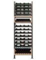 Picture of WEBKIT 14 - 105 Bottles, Modular metal wine rack- Frontenac