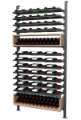 Picture of WEBKIT 14 - 160 Bottles, Modular metal wine rack- Frontenac