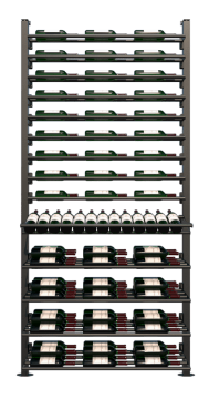 Show details for WEBKIT 1- 100 Bottles, Modular metal wine rack- Frontenac Picture of WEBKIT 1- 100 Bottles, Modular metal wine rack- Frontenac