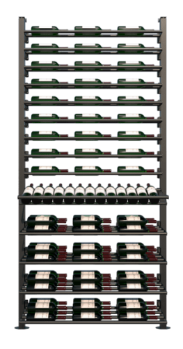 Picture of WEBKIT 1- 100 Bottles, Modular metal wine rack- Frontenac