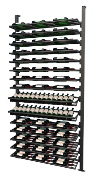 Show details for WEBKIT 2 -143 Bottles, Modular metal wine rack- Frontenac Picture of WEBKIT 2 -143 Bottles, Modular metal wine rack- Frontenac