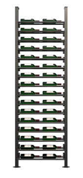 Show details for WEBKIT 3 - 32 Bottles, Modular metal wine rack- Frontenac Picture of WEBKIT 3 - 32 Bottles, Modular metal wine rack- Frontenac