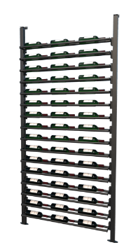 Show details for WEBKIT 3 - 48 Bottles, Modular metal wine rack- Frontenac Picture of WEBKIT 3 - 48 Bottles, Modular metal wine rack- Frontenac