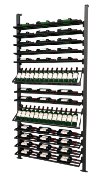 Show details for WEBKIT 4 - 92 Bottle, Modular metal wine rack- Frontenac Picture of WEBKIT 4 - 92 Bottle, Modular metal wine rack- Frontenac