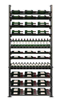 Show details for WEBKIT 7- 113 Bottles, Modular metal wine rack- Frontenac Picture of WEBKIT 7- 113 Bottles, Modular metal wine rack- Frontenac