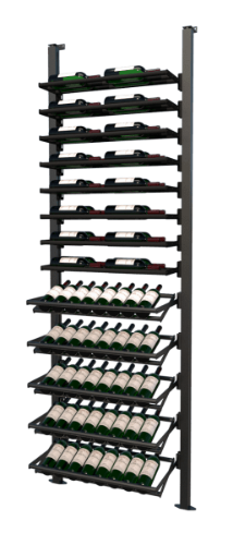 Picture of WEBKIT 8 - 72 Bottles, Modular metal wine rack- Frontenac
