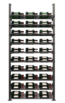 Show details for WEBKIT 9 - 150 Bottles, Modular metal wine rack- Frontenac Picture of WEBKIT 9 - 150 Bottles, Modular metal wine rack- Frontenac