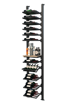 Show details for WEBKIT 10 - 52 Bottles, Modular metal wine rack- Frontenac Picture of WEBKIT 10 - 52 Bottles, Modular metal wine rack- Frontenac