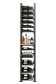 Picture of WEBKIT 10 - 52 Bottles, Modular metal wine rack- Frontenac