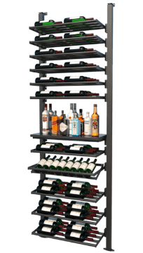 Show details for WEBKIT 10- 104 Bottles, Modular metal wine rack Frontenac Picture of WEBKIT 10- 104 Bottles, Modular metal wine rack Frontenac