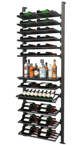 Picture of WEBKIT 10- 104 Bottles, Modular metal wine rack Frontenac