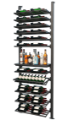 Picture of WEBKIT 10- 104 Bottles, Modular metal wine rack