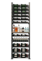 Picture of WEBKIT 10- 104 Bottles, Modular metal wine rack Frontenac