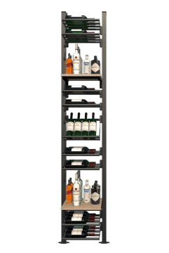 Show details for WEBKIT 11 -  52 Bottles, Modular metal wine rack- Frontenac Picture of WEBKIT 11 -  52 Bottles, Modular metal wine rack- Frontenac